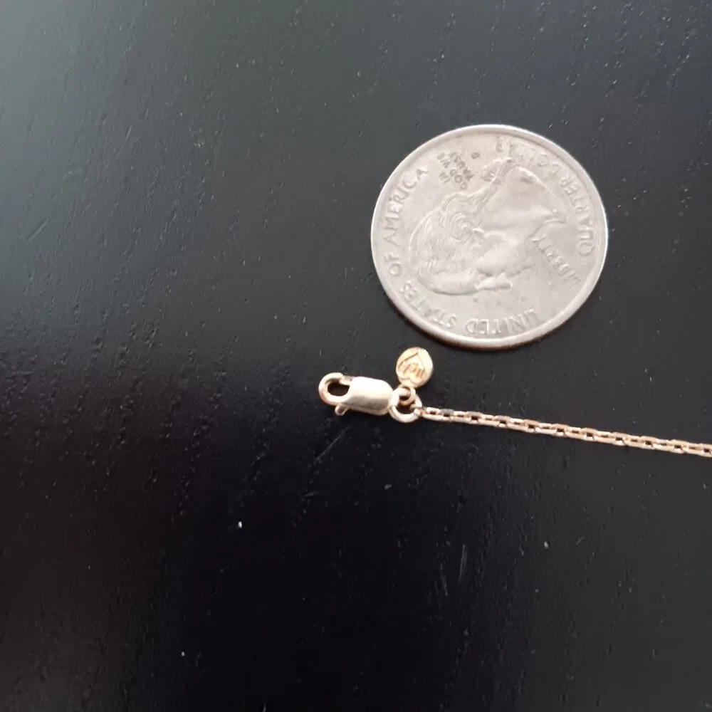 925 Stamped In Gold Tone With Cubic Zirconias Bar‎ Dainty Bracelet Coquette